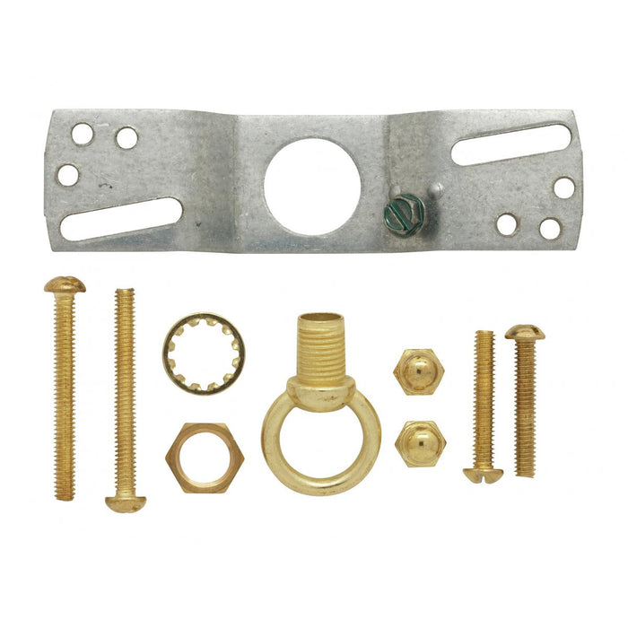 Satco 90-1687 1" Loop Parts Bag, Brass