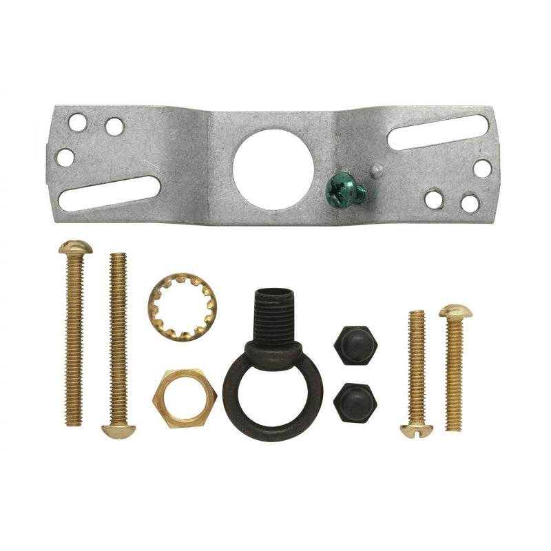 Satco 90-1688 1" Loop Parts Bag, Antique Brass