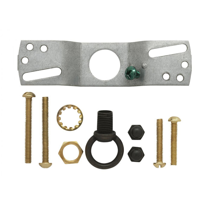 Satco 90-1688 1" Loop Parts Bag, Antique Brass