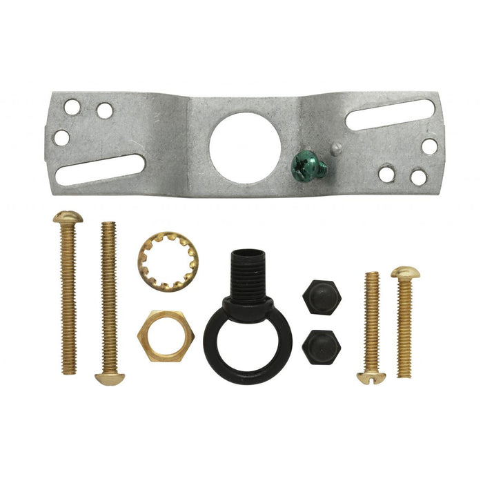 Satco 90-1689 1" Loop Parts Bag, Black