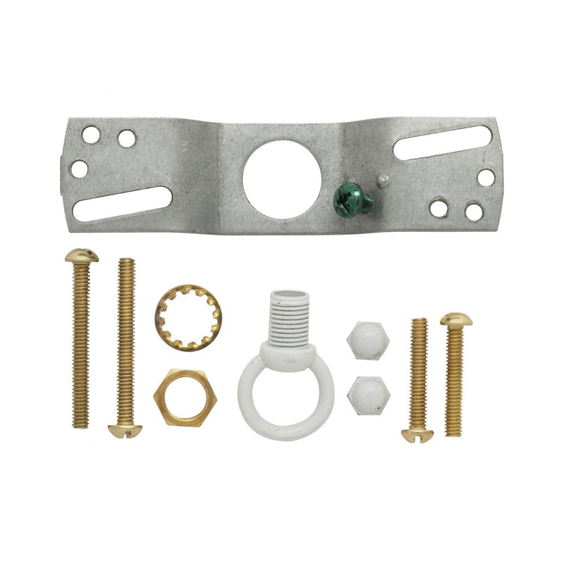 Satco 90-1690 1" Loop Parts Bag, White