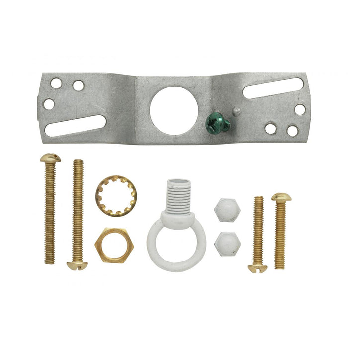 Satco 90-1690 1" Loop Parts Bag, White
