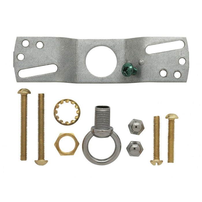 Satco 90-1691 1" Loop Parts Bag, Chrome