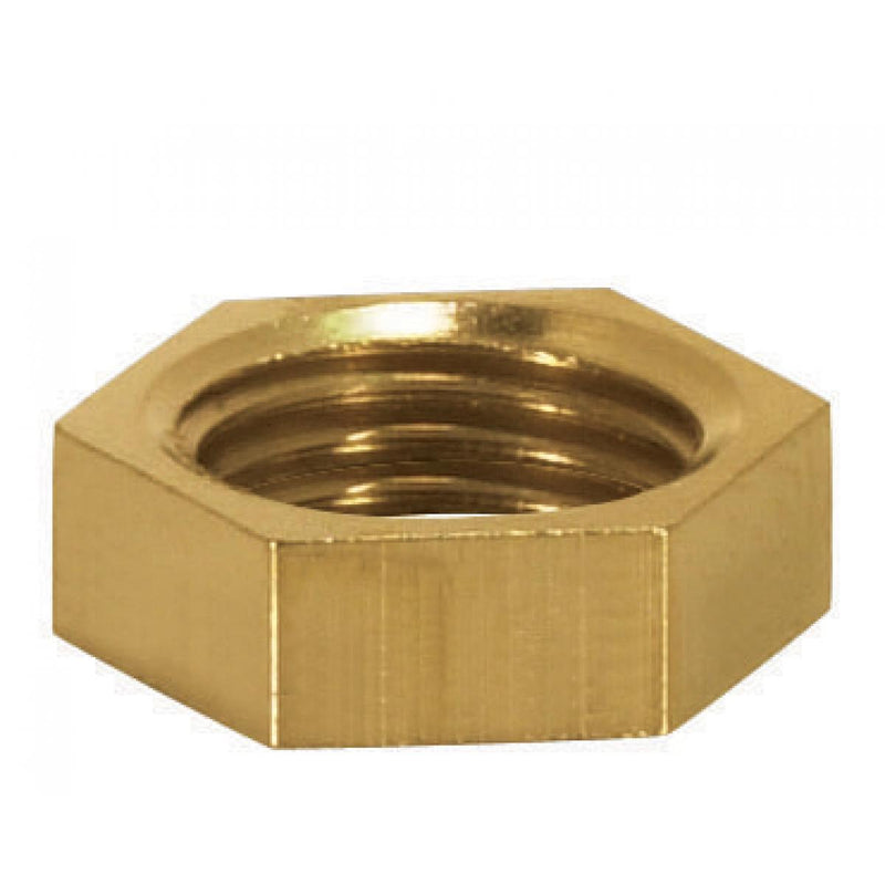 Satco 90-1700 Hexagon Locknut, Unfinished