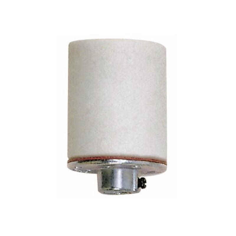 Satco 90-1707 Socket, White