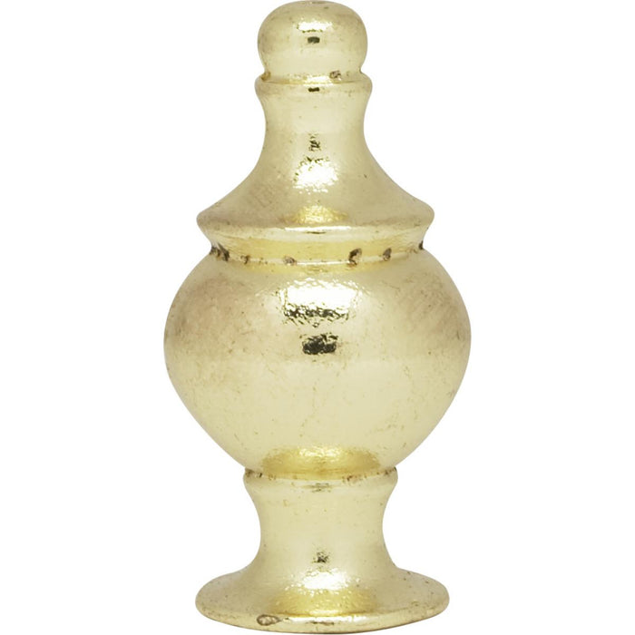 Satco 90-1714 Finial, Polished Brass