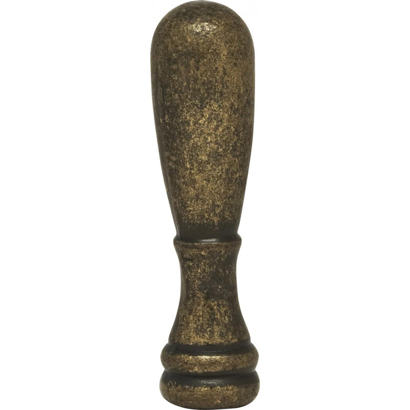 Satco 90-1718 Finial, Antique Brass