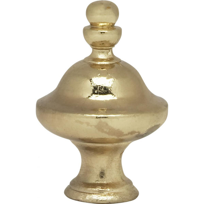 Satco 90-1720 Finial, Polished Brass