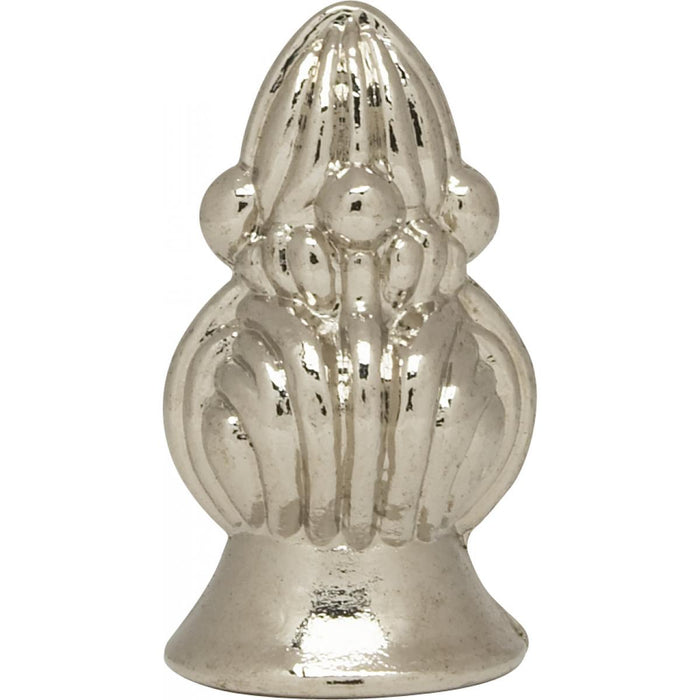 Satco 90-1725 Finial, Polished Chrome