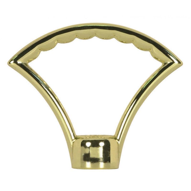Satco 90-1728 2" Die Cast Fixture Loops, Polished Brass