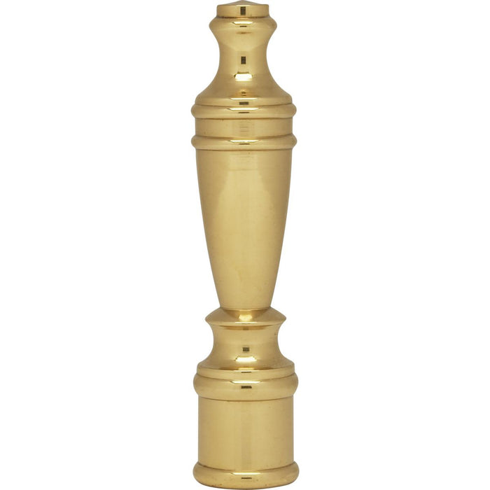 Satco 90-1731 Finial, Polished Brass