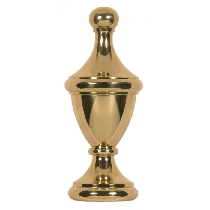 Satco 90-1734 Finial, Polished Brass