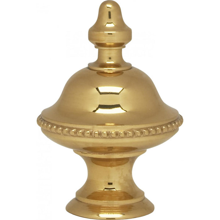 Satco 90-1735 Finial, Polished Brass