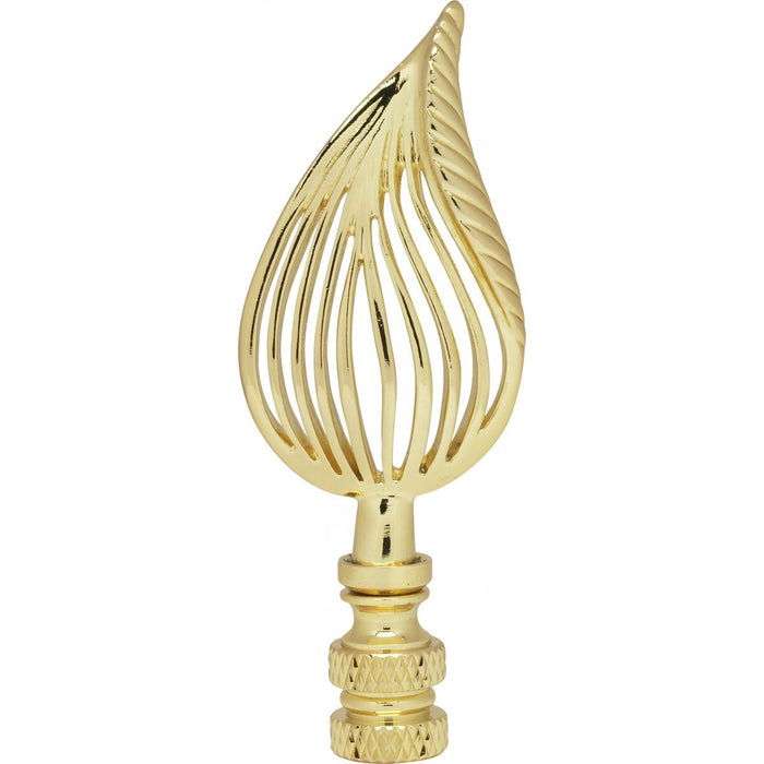 Satco 90-1743 Finial, Polished Brass