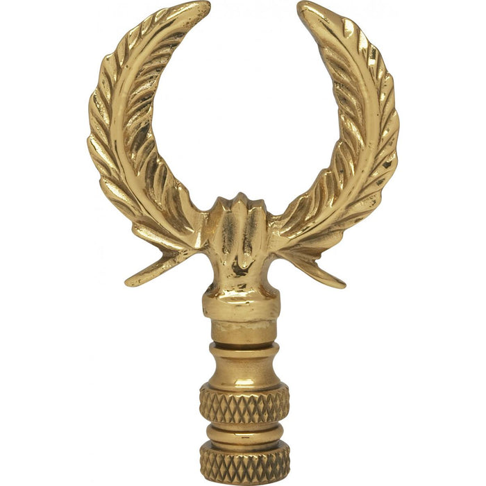 Satco 90-1745 Finial, Polished Brass