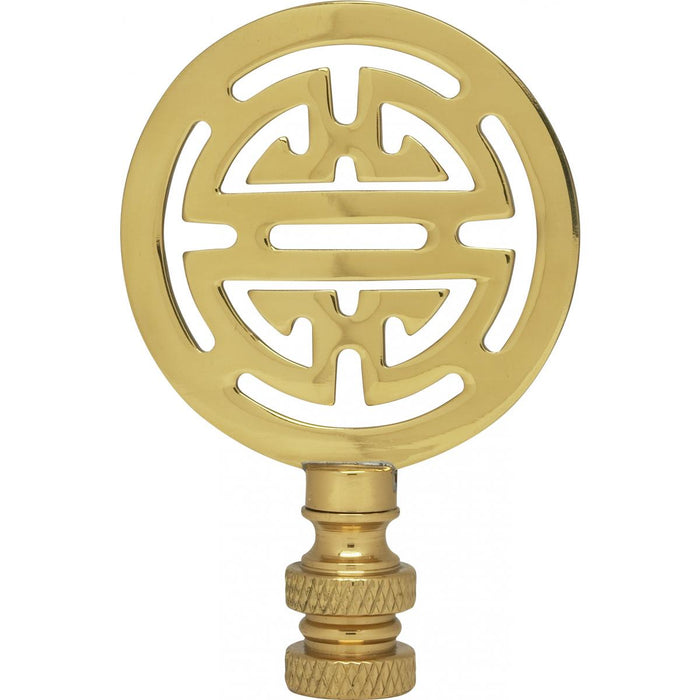 Satco 90-1747 Finial, Polished Brass