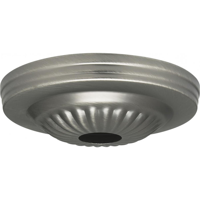 Satco 90-1845 Canopy, Brushed Pewter