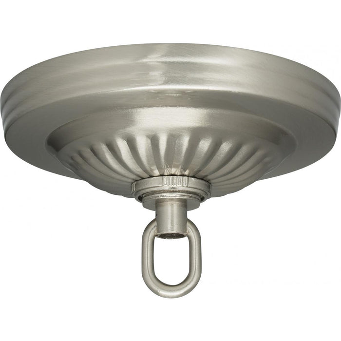 Satco 90-1846 Canopy Kit, Brushed Nickel