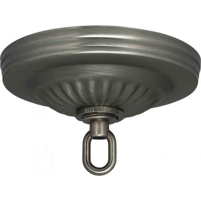 Satco 90-1847 Canopy Kit, Brushed Pewter