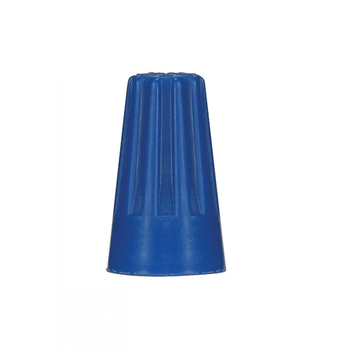 Satco 90-1852 Wire Connector With Spring Inserts, Blue