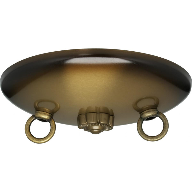 Satco 90-191 Swag Canopy Kit, Antique Brass