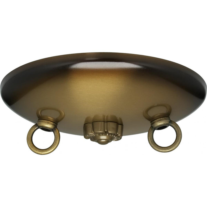 Satco 90-191 Swag Canopy Kit, Antique Brass