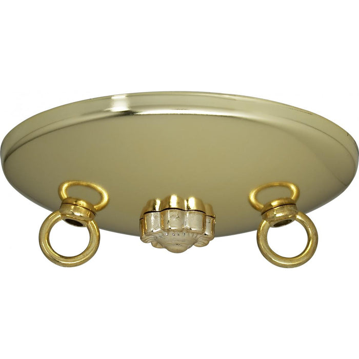 Satco 90-194 Swag Canopy Kit, Brass