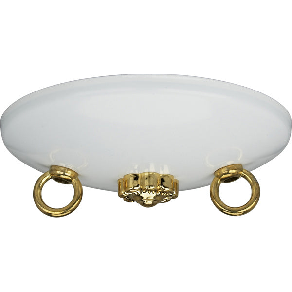 Satco 90-199 Swag Canopy Kit, White