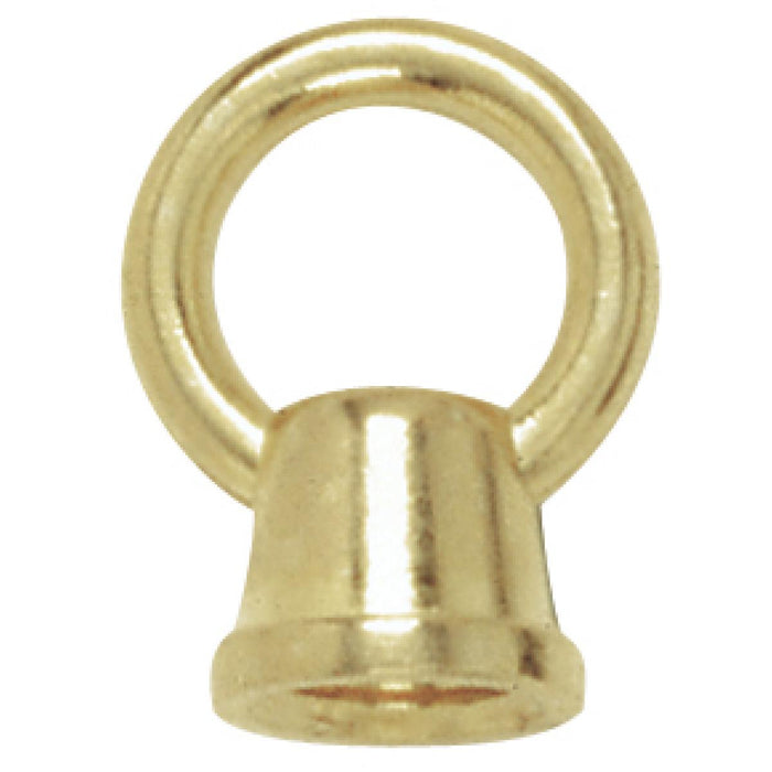 Satco 90-201 Female Loops, Brass Plated