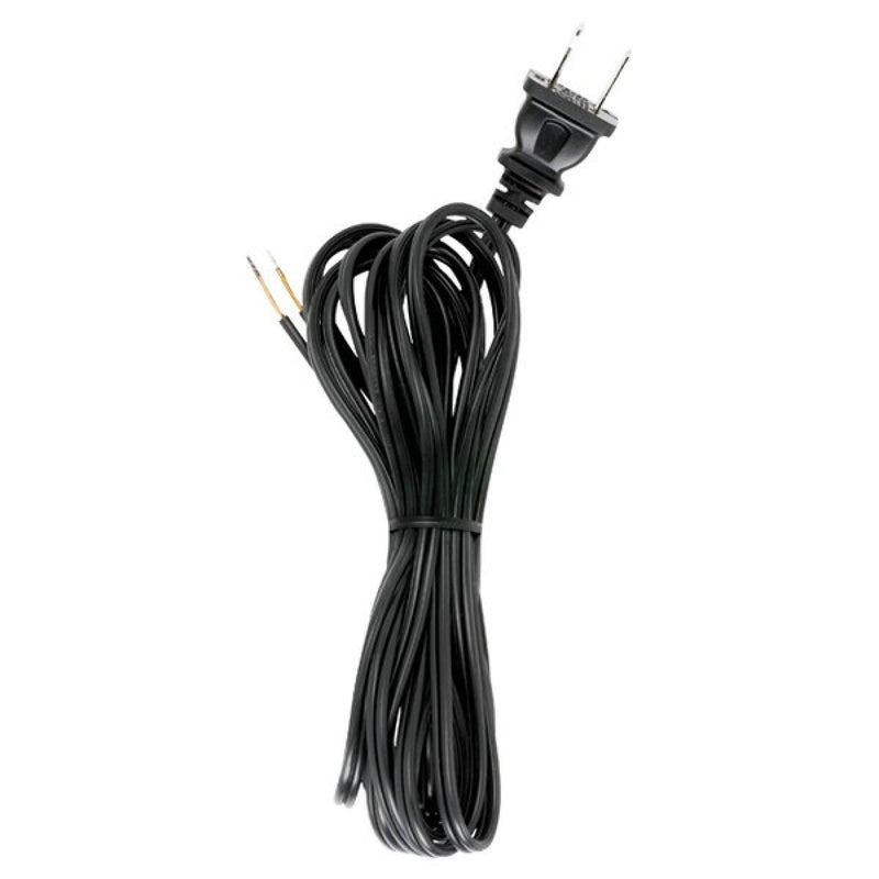 Satco 90-2034 12'Cord Set, Black
