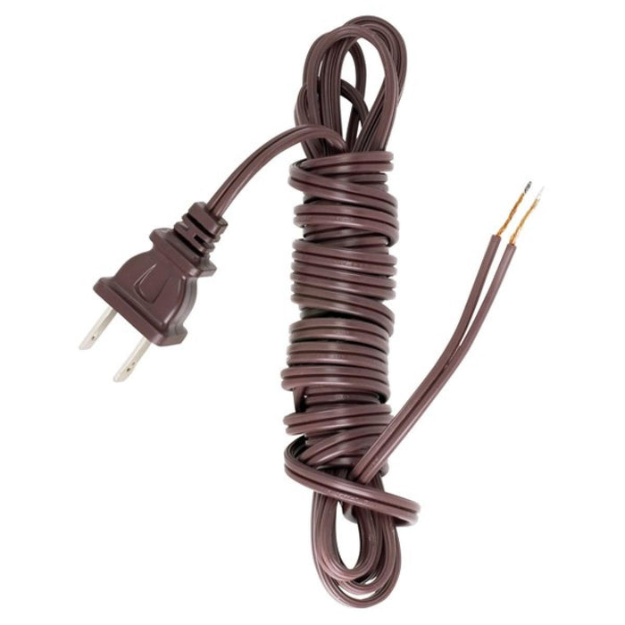 Satco 90-2035 12'Cord Set, Brown