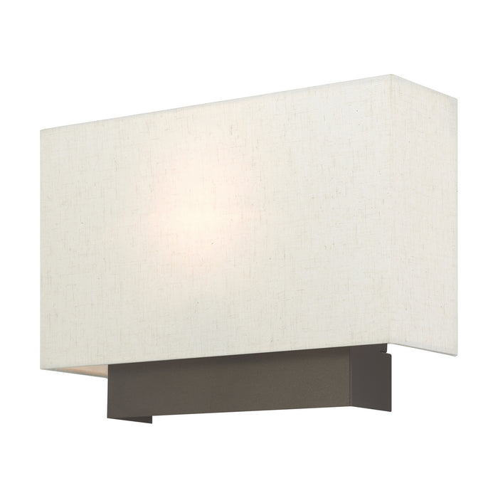 Livex Lighting 49801-92 One Light Wall Sconce, English Bronze