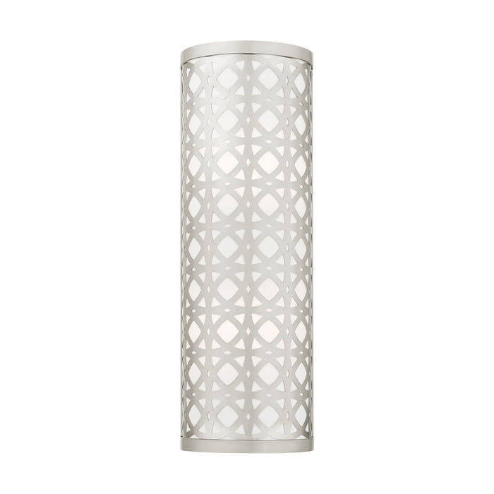 Livex Lighting 49879-91 Two Light Wall Sconce, Brushed Nickel