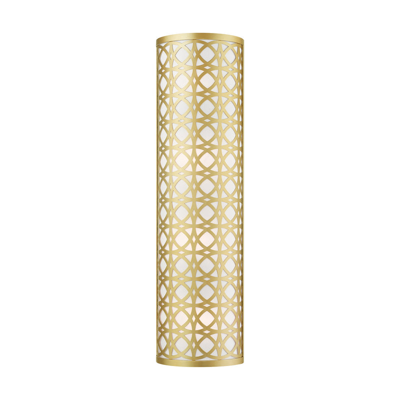 Livex Lighting 49880-33 Four Light Wall Sconce, Soft Gold