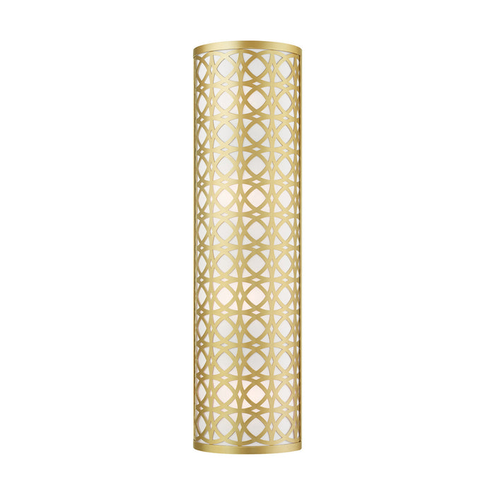 Livex Lighting 49880-33 Four Light Wall Sconce, Soft Gold