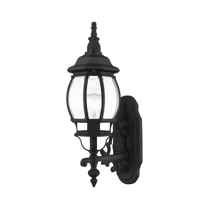 Livex Lighting 7520-14 One Light Outdoor Wall Lantern, Textured Black