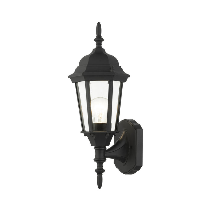Livex Lighting 7551-14 One Light Outdoor Wall Lantern, Textured Black