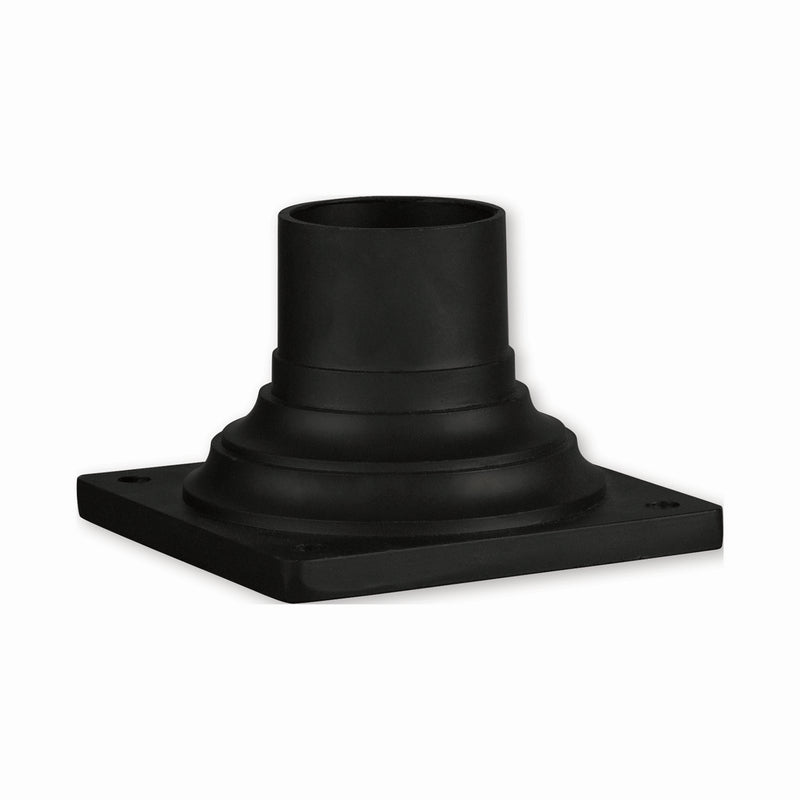 Livex Lighting 7586-14 Pier Mount Adapter, Textured Black