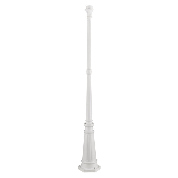 Livex Lighting 7709-13 Lamp Post, Textured White