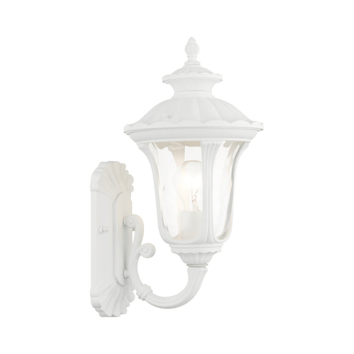 Livex Lighting 7850-13 One Light Outdoor Wall Lantern, Textured White