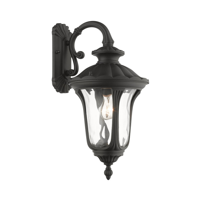 Livex Lighting 7853-14 One Light Outdoor Wall Lantern, Textured Black