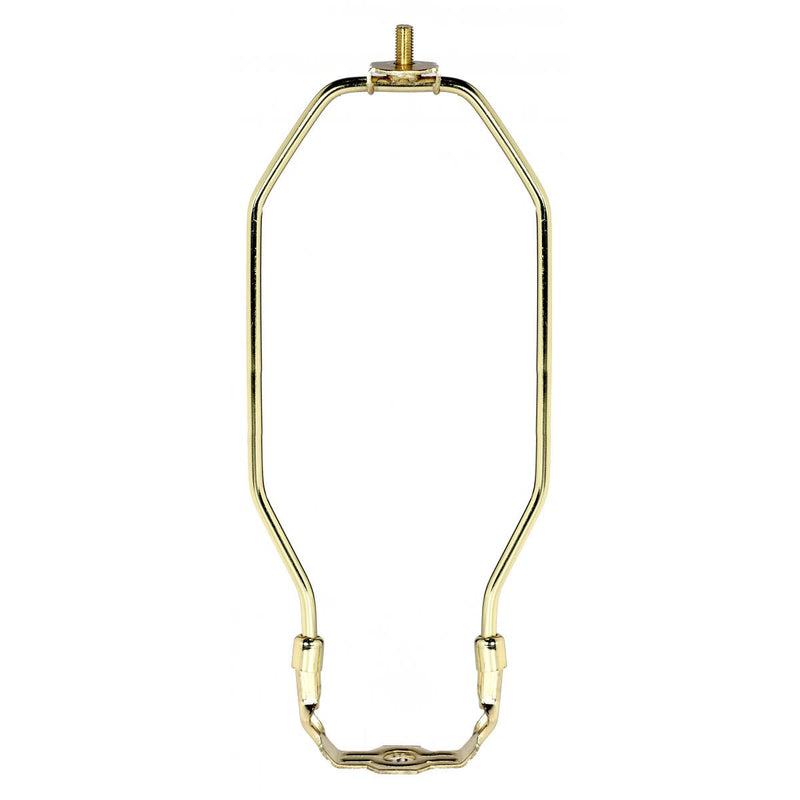 Satco 90-221 Light Duty Harp, Polished Brass