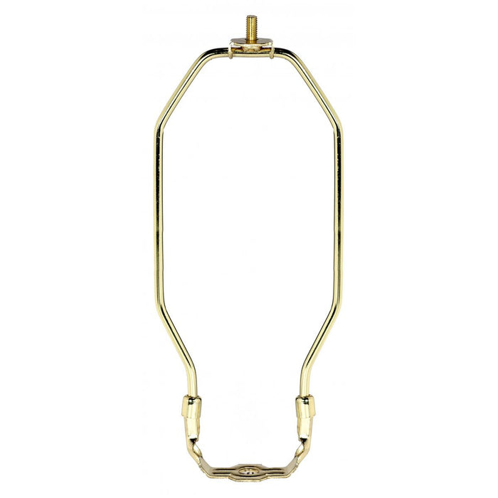 Satco 90-221 Light Duty Harp, Polished Brass
