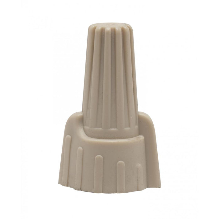 Satco 90-2238 Wing Nut Wire Connector With Spring Inserts, Brass Plated