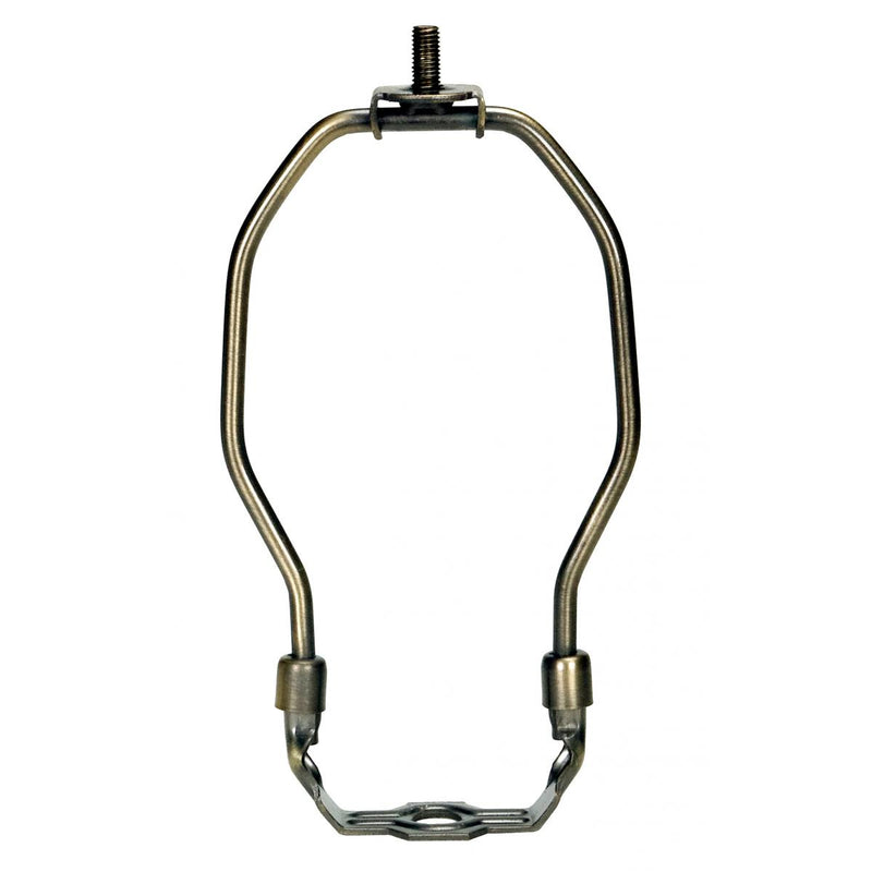 Satco 90-2265 Heavy Duty Harp, Antique Brass