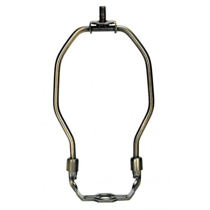 Satco 90-2265 Heavy Duty Harp, Antique Brass