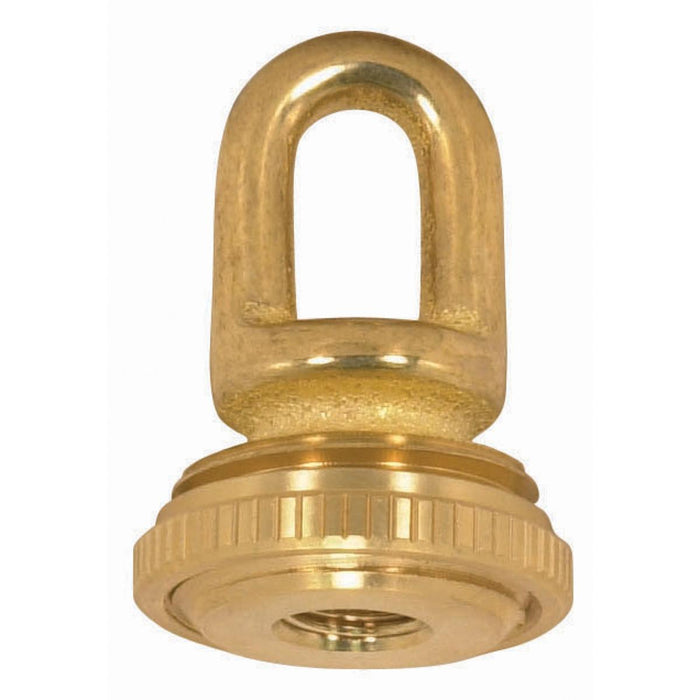 Satco 90-2294 1/8 Ip Screw Collar Loop With Ring, Gold