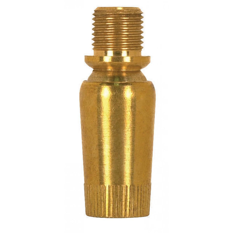 Satco 90-2331 Hang Straight Swivel With Stop, Unfinished
