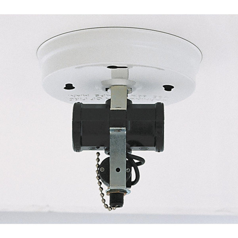 Satco 90-235 Fixture Holder, White