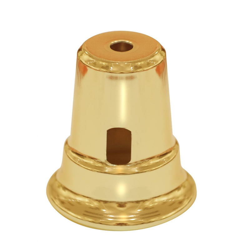 Satco 90-2353 Cup For Swing Arm Lamps, Polished Brass